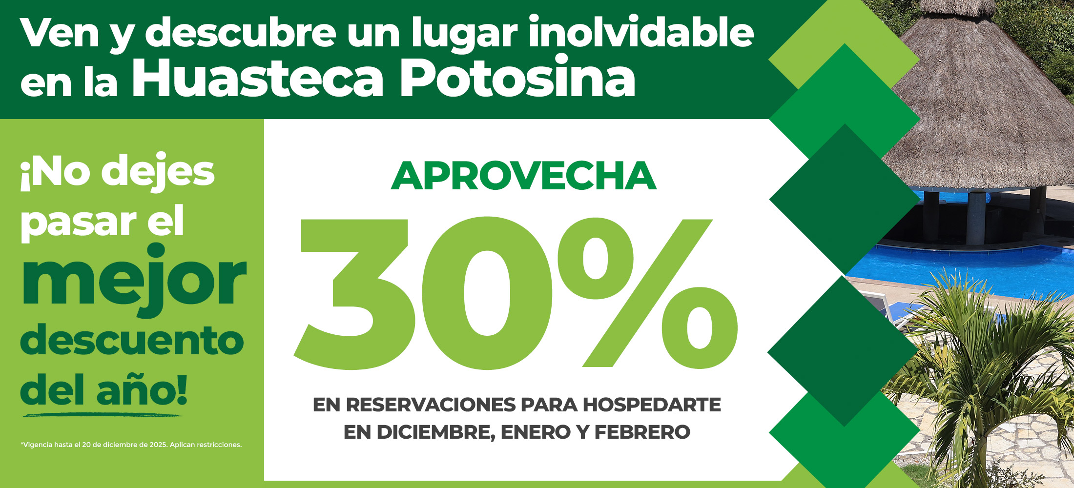 Aprovecha nuestros descuentos - Hotel Real Tamasopo