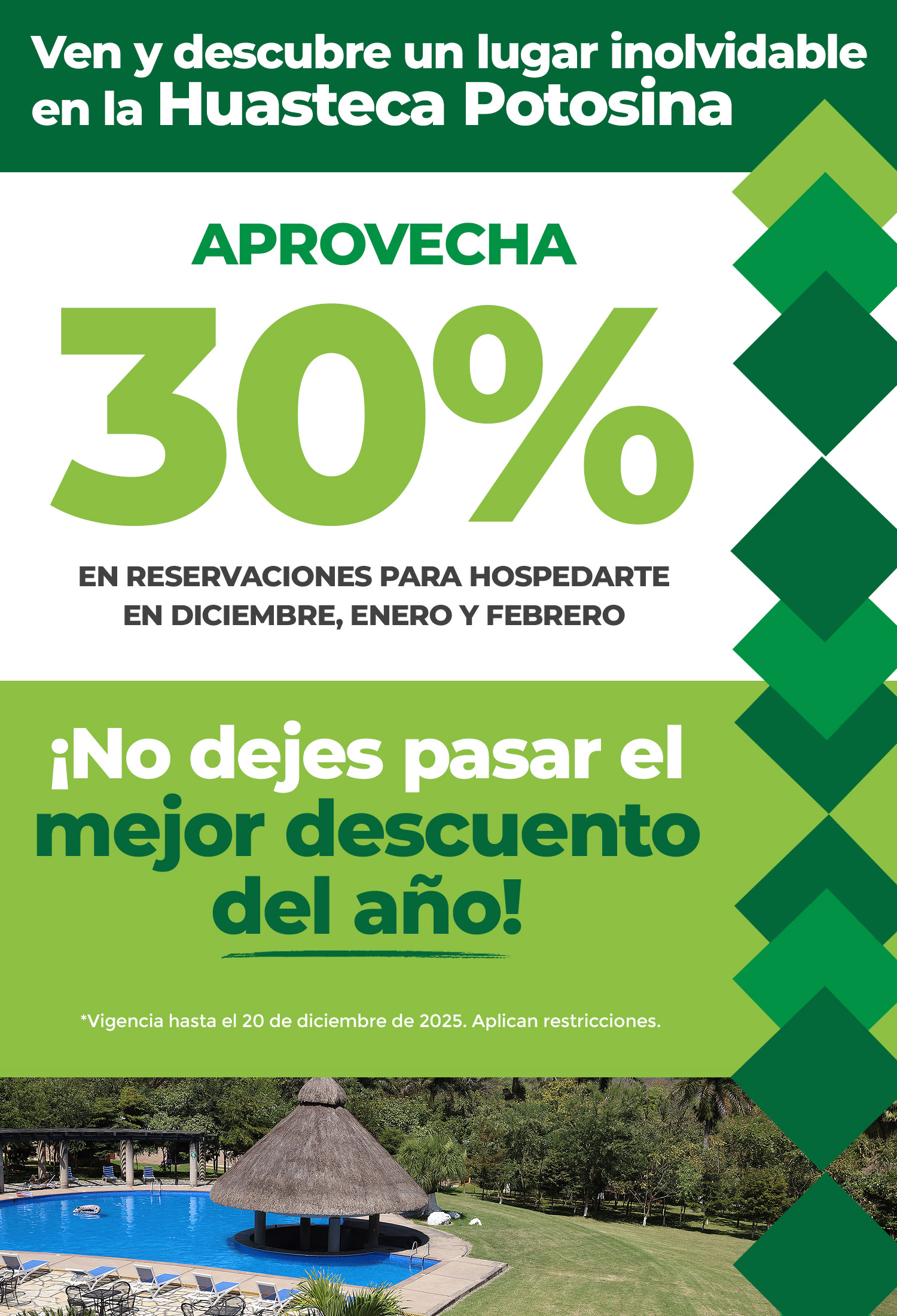 Aprovecha nuestros descuentos - Hotel Real Tamasopo